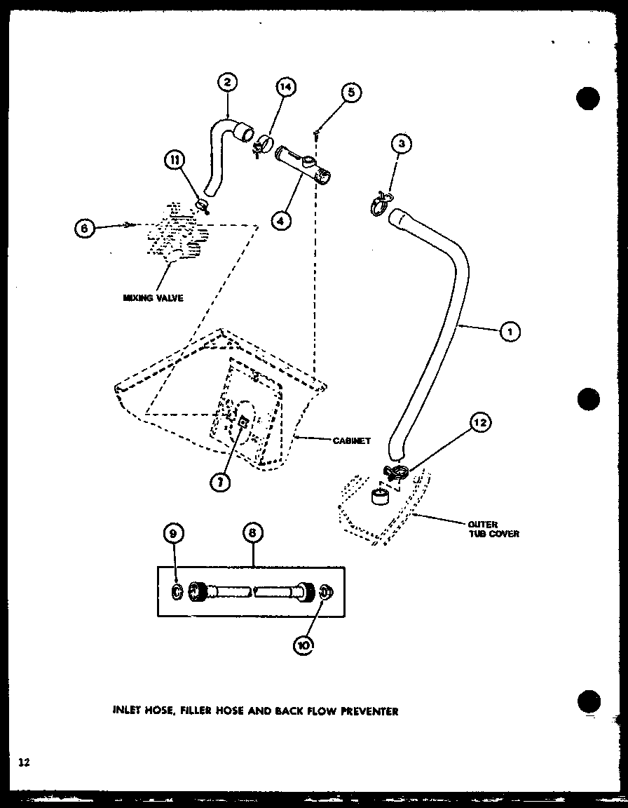 Inlet hose