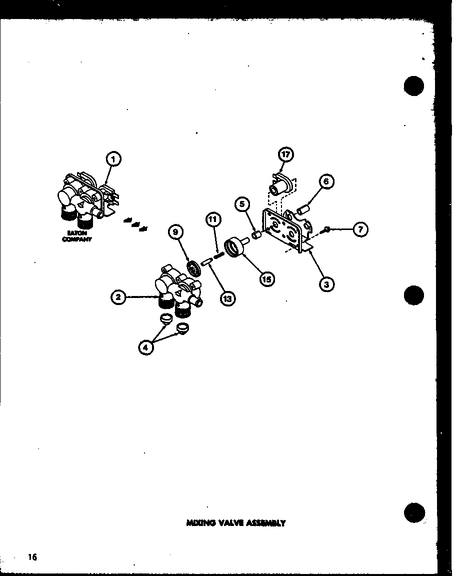 MIXING VALVE ASSEMBLY