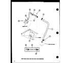 Amana LWD553/P1110509W inlet hose diagram