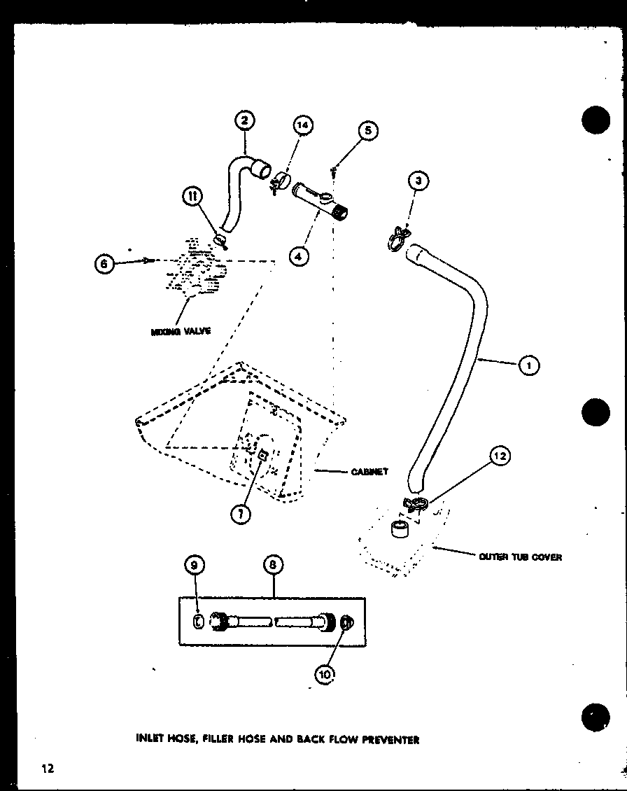 Inlet hose