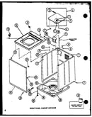Front panel (lw2903/p1110506w) (lw2603/p1110504w) (lw9003/p1110503w)