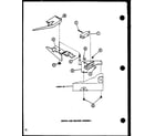 Amana LW2903/P1110506W switch and bracket assembly (lw2903/p1110506w) (lw2603/p1110504w) (lw9003/p1110503w) diagram