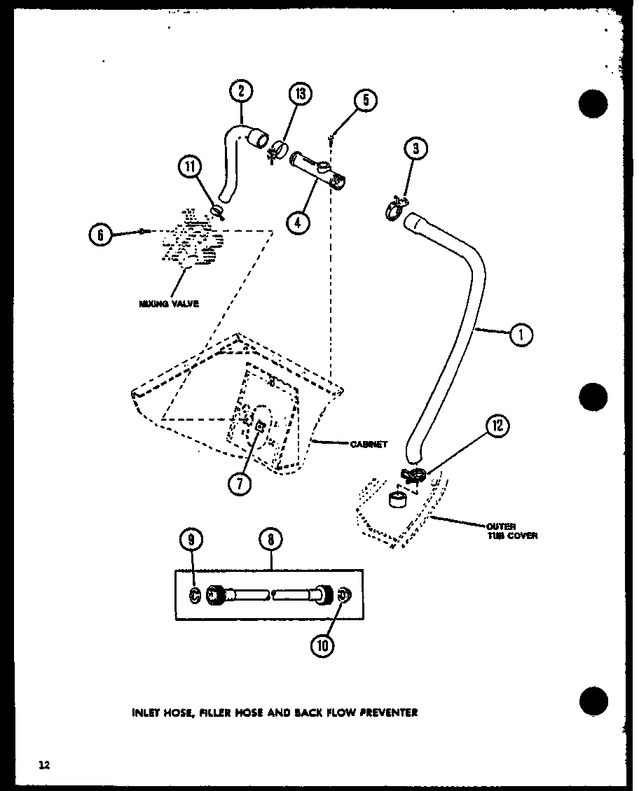 Inlet hose