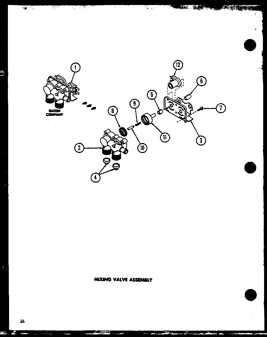 MIXING VALVE ASSEMBLY