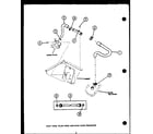 Amana LWD353L/P1122904WL inlet hose diagram