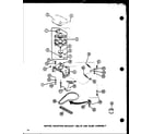 Amana LWD553W/P1122905WW motor diagram
