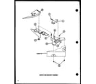 Amana LW2402/P1110516W switch and bracket assembly (lw1201/p1110510w) (lw1501/p1110511w) (lw1502/p1110512w) (lw2302/p1110514w) (lw2303/p1110515w) (lw1503/p1110513w) diagram