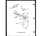 Amana LW2402/P1110516W switch and bracket assembly (lw2402/p1110516w) (lw2403/p1110517w) diagram