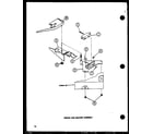 Amana CW2303/P7762131W switch and bracket assembly diagram