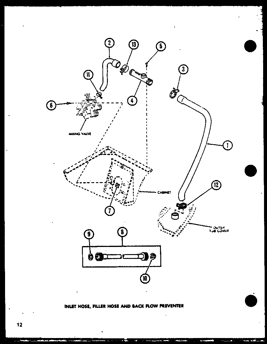 Inlet hose