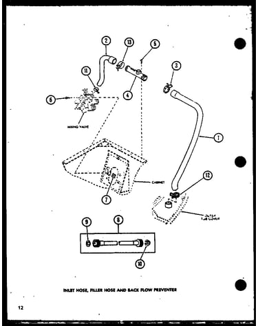 Inlet hose