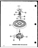 Transmission assembly and balance ring (taa200/p75751-8w)