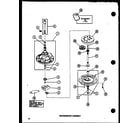 Amana TAA800/P75751-11W transmission assembly (taa200/p75751-8w) diagram
