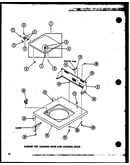 Cabinet top (taa400/p75751-9w) (taa600/p75751-10w) (taa800/p75751-11w)