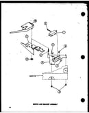 Switch and bracket assembly (taa400/p75751-9w) (taa600/p75751-10w) (taa800/p75751-11w)