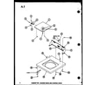 Amana TAA800/P75751-3W cabinet top (taa200/p75751-4w) diagram