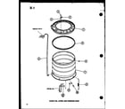 Amana TAA800/P75751-3W outer tub (taa200/p75751-4w) diagram