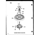 Amana TAA800/P75751-3W transmission assembly and balance ring (taa200/p75751-4w) diagram
