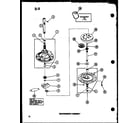 Amana TAA400/P75751-2W transmission assembly (taa200/p75751-4w) diagram