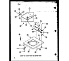 Amana TAA800/P75751-3W cabinet top (taa400/p75751-5w) (taa600/p75751-6w) (taa800/p75751-7w) (taa400/p75751-2w) (taa600/p75751-1w) (taa800/p75751-3w) diagram