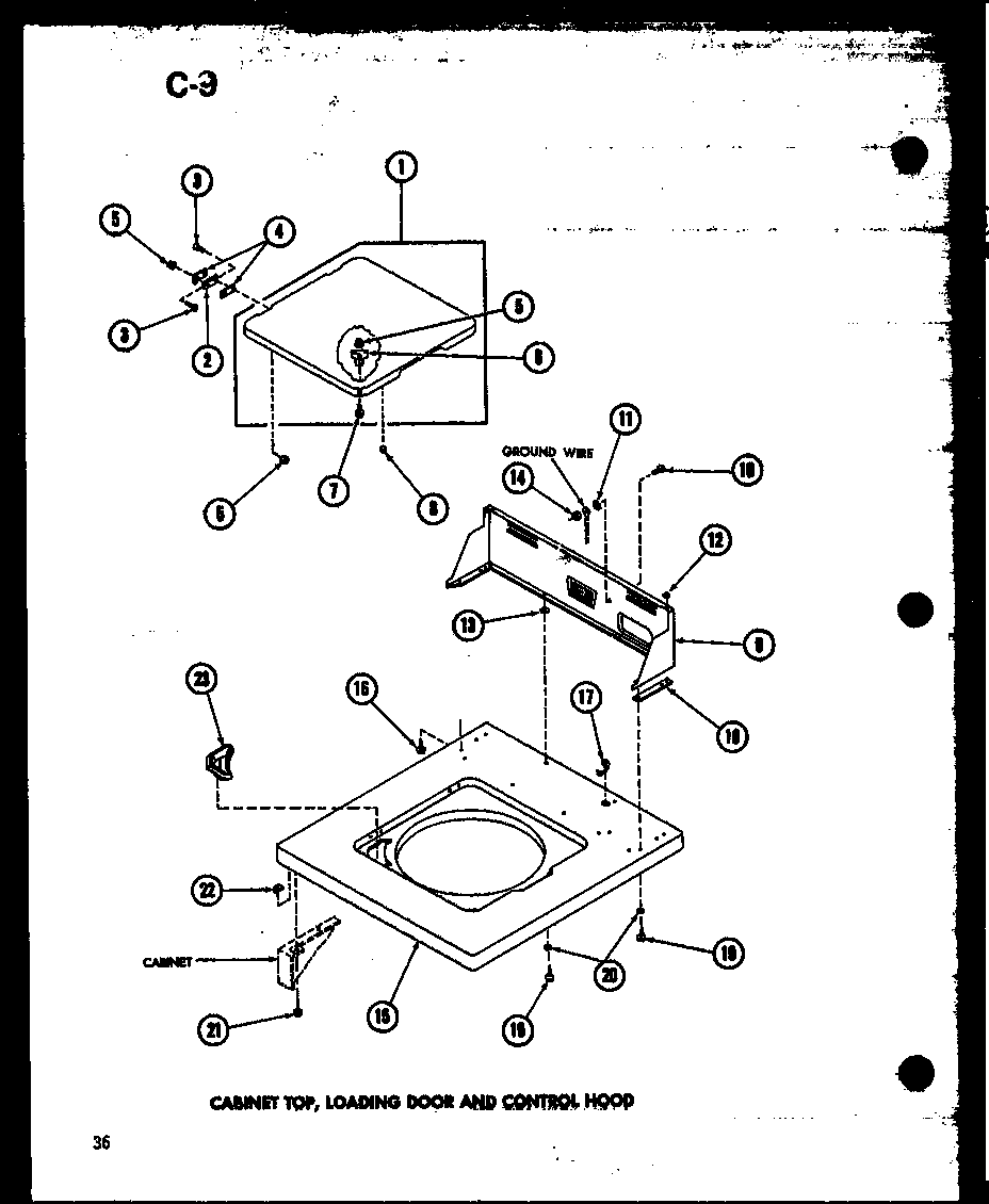 Cabinet top (taa400/p75751-5w) (taa600/p75751-6w) (taa800/p75751-7w) (taa400/p75751-2w) (taa600/p75751-1w) (taa800/p75751-3w)