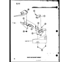 Amana TAA200/P75751-4W switch and bracket assembly (taa400/p75751-5w) (taa600/p75751-6w) (taa800/p75751-7w) (taa400/p75751-2w) (taa600/p75751-1w) (taa800/p75751-3w) diagram