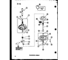 Amana TAA200/P75751-4W transmission assembly (taa400/p75751-5w) (taa600/p75751-6w) (taa800/p75751-7w) (taa400/p75751-2w) (taa600/p75751-1w) (taa800/p75751-3w) diagram