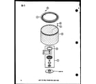 Amana TAA800/P75751-17W lint filter (taa200/p75751-13w) diagram
