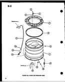Outer tub (taa200/p75751-13w)