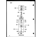 Amana TAA800/P75751-17W agitator and post (taa200/p75751-13w) diagram
