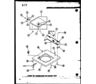 Amana TAA200/P75751-13W cabinet top (taa400/p75751-15w) (taa600/p75751-16w) (taa800/p75751-17w) diagram