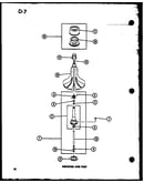 Agitator and post (taa400/p75751-15w) (taa600/p75751-16w) (taa800/p75751-17w)