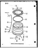 Outer tub (taa400/p75751-15w) (taa600/p75751-16w) (taa800/p75751-17w)