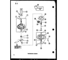 Amana TAA600/P75751-16W transmission assembly (taa400/p75751-15w) (taa600/p75751-16w) (taa800/p75751-17w) diagram