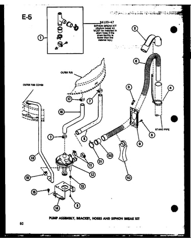 Pump assembly (taa400/p75751-15w) (taa600/p75751-16w) (taa800/p75751-17w)