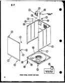 Front panel (taa400/p75751-15w) (taa600/p75751-16w) (taa800/p75751-17w)