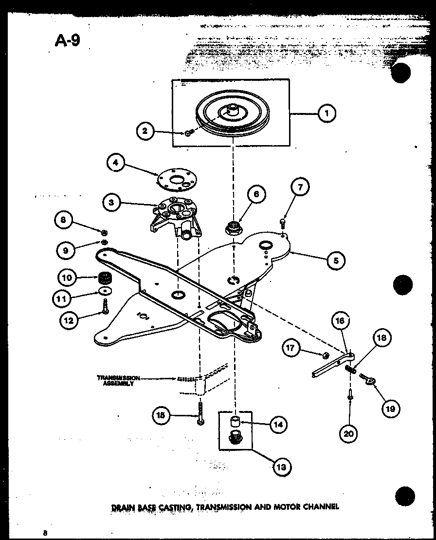 Drain base casting