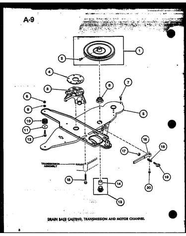 Drain base casting