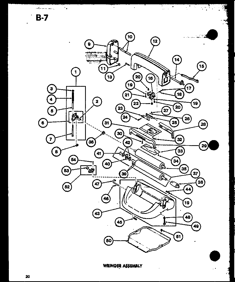 Wringer assembly