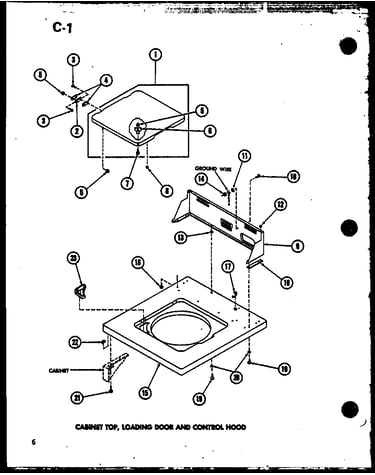 Cabinet top