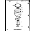 Amana TAA300/P75751-12W lint filter diagram