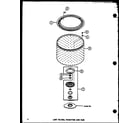 Amana TAA300/P77040-1W lint filter (taa300/p77040-1w) diagram