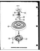 Transmission assembly and balance ring (taa300/p77040-1w)