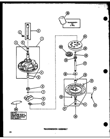 Transmission assembly (taa300/p77040-1w)