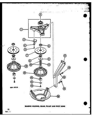 Bearing housing (taa300/p77040-1w)