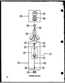 Agitator and post (taa400/p77040-2w) (taa600/p77040-4w) (taa800/p77040-5w) (taa500/p77040-3w)