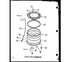 Amana TAA600/P77040-4W outer tub (taa400/p77040-2w) (taa600/p77040-4w) (taa800/p77040-5w) (taa500/p77040-3w) diagram