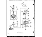 Amana TAA300/P77040-1W transmission assembly (taa400/p77040-2w) (taa600/p77040-4w) (taa800/p77040-5w) (taa500/p77040-3w) diagram