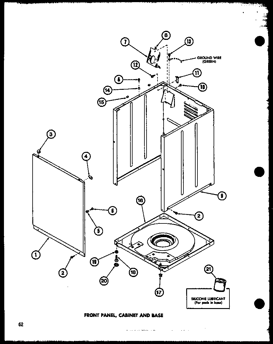 Front panel (taa400/p77040-2w) (taa600/p77040-4w) (taa800/p77040-5w) (taa500/p77040-3w)