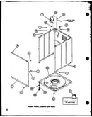 Front panel (taa400/p77040-2w) (taa600/p77040-4w) (taa800/p77040-5w) (taa500/p77040-3w)